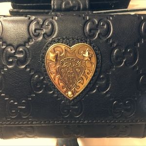 GUCCI Guccisima Tri-Fold Wallet